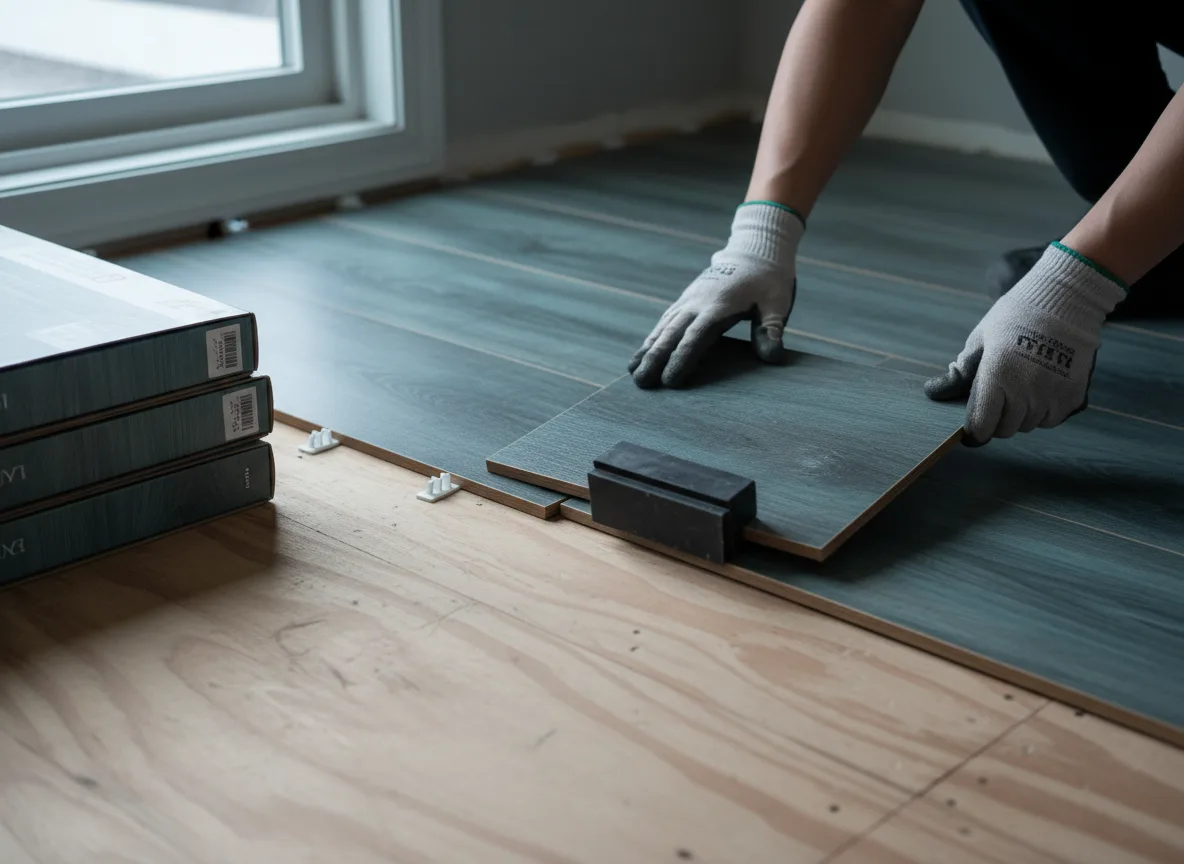 Luxury Vinyl Plank Installation company in Cleo Springs, OK